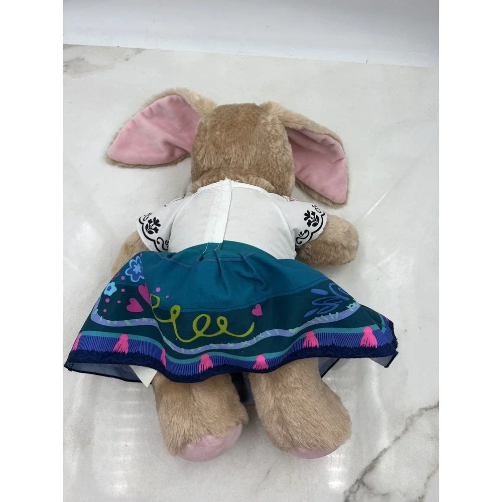 Build-A-Bear Bunny Plush Disney Encanto Mirabel Outfit Tan Rabbit Stuffed Animal